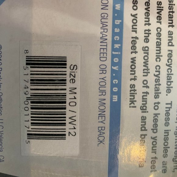 BackJoy Insoles - Picture 3 of 3